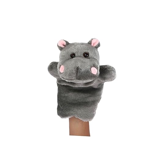 Gatuida Hippo Handpuppe aus Plüsch für Interaktives Geschichtenerzählen Rollenspiel und Party für Eltern und Dunkelgrau Gatuida Hippo Handpuppe aus Plüsch für Interaktives Geschichtenerzählen Rollenspiel und Party für Eltern und Dunkelgrau von Gatuida