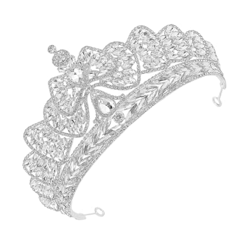 Gatuida Hochzeit Prom Tiara Krone Strass Stirnband Braut Haarschmuck Braut Haarschmuck von Gatuida