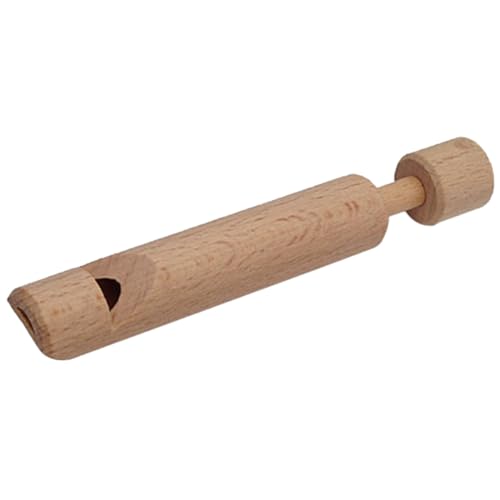 Gatuida Hölzerne Kinderflöte Push Pull Flöte für Frühkindliche Bildung Musikinstrument für Holzspielzeug Musikalität und Hand Auge Koordination von Gatuida