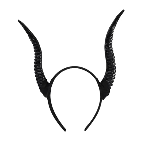 Gatuida Hörner Haarreif für Damen Leichtes Langlebiges Halloween Cosplay Party Kopfschmuck für Karneval Verkleidung und Fotoshootings von Gatuida