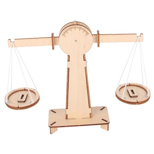 Gatuida Holz Balance Scale Modell DIY Lernspielzeug für Kreatives Bastelset Wissenschaftliches Montessori für Vorschul und Grundschulkinder Gatuida Holz Balance Scale Modell DIY Lernspielzeug für Kreatives Bastelset Wissenschaftliches Montessori für Vorschul und Grundschulkinder von Gatuida