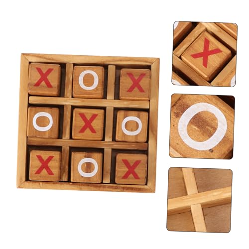Gatuida Holz Brettspiel Spieler Intelligenzspiel Familienspiel Lernspielzeug für Drinnen und Draußen Strategisches Denkspiel Ab Jahren von Gatuida