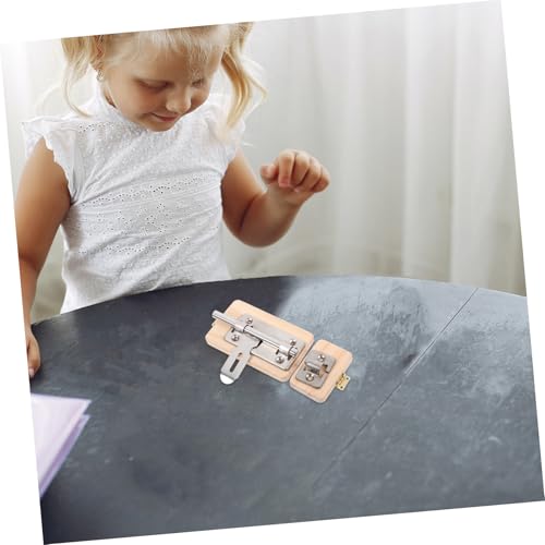 Gatuida Holz Busy Board Türschloss DIY Zubehör Motorik Lernspielzeug Sensorisches Activity Board für Feinmotorik und Kreatives Gatuida Holz Busy Board Türschloss DIY Zubehör Motorik Lernspielzeug Sensorisches Activity Board für Feinmotorik und Kreatives von Gatuida