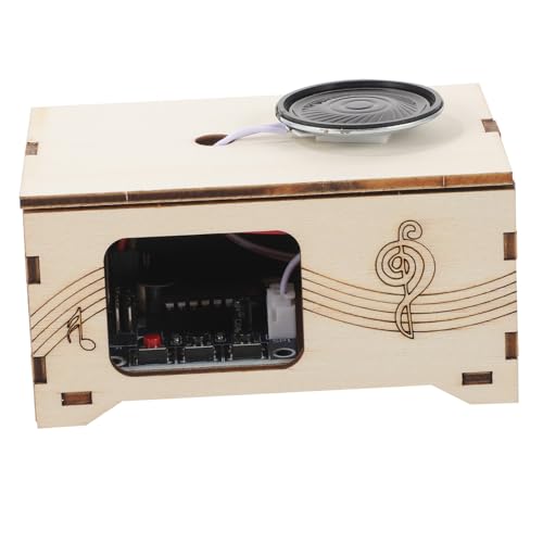 Gatuida Holz DIY Tonrekorder Spieluhr Noten Musikbox Tragbares Kinderbastelset Interaktives Lernspielzeug für Kreative Aufnahme und Familienaktivitäten Gatuida Holz DIY Tonrekorder Spieluhr Noten Musikbox Tragbares Kinderbastelset Interaktives Lernspielzeug für Kreative Aufnahme und Familienaktivitäten von Gatuida