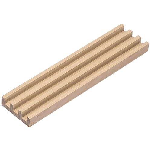Gatuida Holz Domino Halter Stabiles Domino Rack mit Rutschfestem Sockel aus Natürlichem Holz Praktischer Halter Geeignet Gatuida Holz Domino Halter Stabiles Domino Rack mit Rutschfestem Sockel aus Natürlichem Holz Praktischer Halter Geeignet von Gatuida