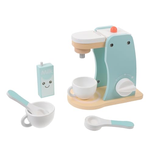 Gatuida Holz Kaffeemaschine Spielset Pädagogisches Küchenzubehör für Rollenspiele Fördert Kreativität und Feinmotorik Realistisches Kaffeezubereitungsspielzeug für Mädchen und Jungen Gatuida Holz Kaffeemaschine Spielset Pädagogisches Küchenzubehör für Rollenspiele Fördert Kreativität und Feinmotorik Realistisches Kaffeezubereitungsspielzeug für Mädchen und Jungen von Gatuida