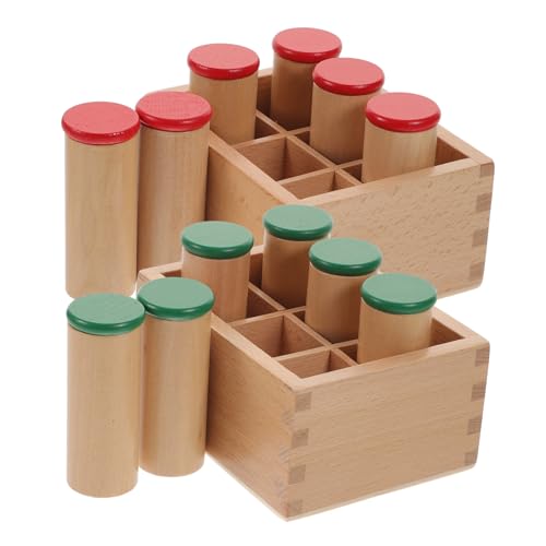 Gatuida Holz Klangzylinder Auditory Training Toy für Montessori Sensory Lernspielzeug Fördert Konzentration Gehörbildung Handliche Sound Trommel Pädagogisch Spielerisch Gatuida Holz Klangzylinder Auditory Training Toy für Montessori Sensory Lernspielzeug Fördert Konzentration Gehörbildung Handliche Sound Trommel Pädagogisch Spielerisch von Gatuida