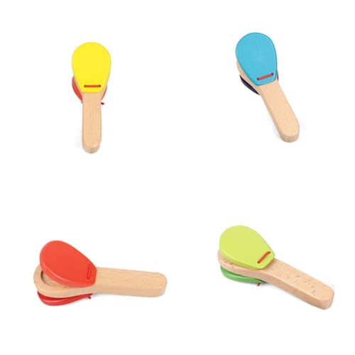 Gatuida Holz Klatschspielzeug mit Langem Griff Buntes Musikinstrument Pädagogisches Lernspielzeug für Kleinkinder Rhythmus und Sensorischer Entwicklung Leicht und Langlebig Ab Monaten Gatuida Holz Klatschspielzeug mit Langem Griff Buntes Musikinstrument Pädagogisches Lernspielzeug für Kleinkinder Rhythmus und Sensorischer Entwicklung Leicht und Langlebig Ab Monaten von Gatuida