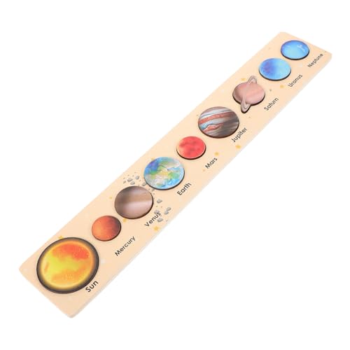 Gatuida Holz Sonnensystem Puzzle Montessori Lernspielzeug mit Abnehmbaren Planeten für Kleinkinder und Vorschulkinder Interaktives Weltraum Lernspielzeug zur Planeten erkennung und Gatuida Holz Sonnensystem Puzzle Montessori Lernspielzeug mit Abnehmbaren Planeten für Kleinkinder und Vorschulkinder Interaktives Weltraum Lernspielzeug zur Planeten erkennung und von Gatuida