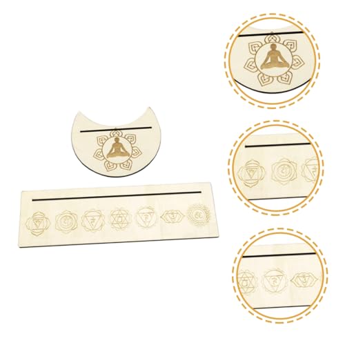 Gatuida Holz Tarot Kartenhalter Mondform Kompakt Langlebig für Wahrsagerei Altar Dekoration Platzsparend Robust und Tragbar aus Hochwertigem Holz für Tarot Karten Rack Gatuida Holz Tarot Kartenhalter Mondform Kompakt Langlebig für Wahrsagerei Altar Dekoration Platzsparend Robust und Tragbar aus Hochwertigem Holz für Tarot Karten Rack von Gatuida