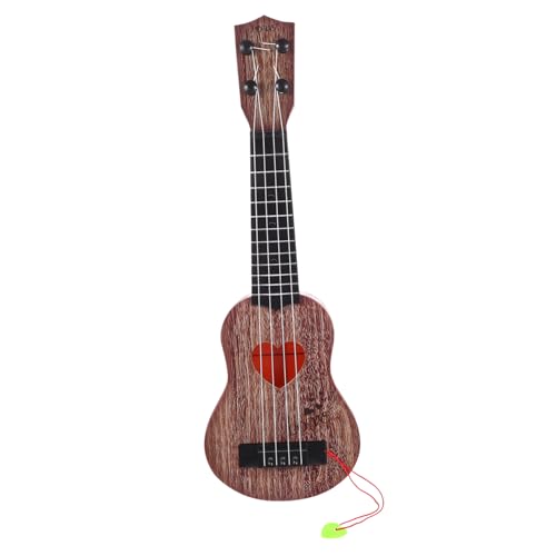 Gatuida Holz Ukulele Gitarre mit Polierten Kanten Sicher für Kleinkinder Klassisches Musikinstrument Geschenk für Anfänger Fördert Musikalische Entwicklung und Spaß Gatuida Holz Ukulele Gitarre mit Polierten Kanten Sicher für Kleinkinder Klassisches Musikinstrument Geschenk für Anfänger Fördert Musikalische Entwicklung und Spaß von Gatuida