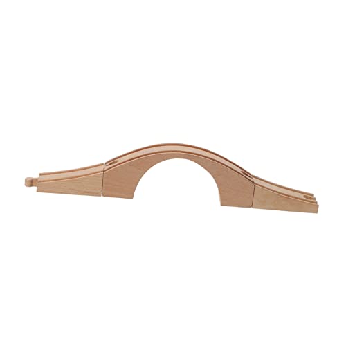 Gatuida Holz Zugbrücke zum Zusammenbauen Eisenbahn Zubehör Kreative Holzeisenbahn Brücke Pädagogisch Fördert Handgeschick und Fantasie für Jungen und Mädchen Gatuida Holz Zugbrücke zum Zusammenbauen Eisenbahn Zubehör Kreative Holzeisenbahn Brücke Pädagogisch Fördert Handgeschick und Fantasie für Jungen und Mädchen von Gatuida