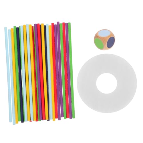 Gatuida Holzbalancierstäbchen Set für Lernspielzeug zur Verbesserung der Feinmotorik Hand Eye Koordination und Selbstvertrauen für Zuhause und Unterwegs von Gatuida