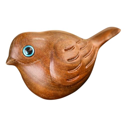 Gatuida Holzfigur Vogel Geschnitzt Handgefertigte Holzdeko für Schreibtisch Natürliche Holzoptik Stabile Desktop Tierfigur Rustikale Deko für Wohnzimmer und Büro Gatuida Holzfigur Vogel Geschnitzt Handgefertigte Holzdeko für Schreibtisch Natürliche Holzoptik Stabile Desktop Tierfigur Rustikale Deko für Wohnzimmer und Büro von Gatuida
