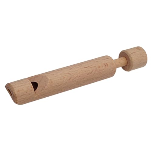 Gatuida Holzflöte Push Pull Holz Kurzflöte DIY Musikinstrument für Musikalische Früherziehung und Motorische Entwicklung Leicht Tragbar für Jungen und Mädchen Ab Jahren von Gatuida