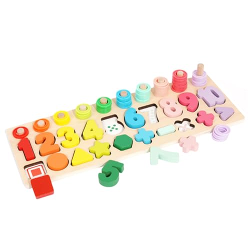 Gatuida Holzpuzzle Zahlenformen für Kleinkinder Bunte Lernspielzeuge aus Holz Pädagogisches Stapelspielzeug Denkfähigkeit Hand Auge Koordination und Frühkindlicher Entwicklung Geeignet Ab Gatuida Holzpuzzle Zahlenformen für Kleinkinder Bunte Lernspielzeuge aus Holz Pädagogisches Stapelspielzeug Denkfähigkeit Hand Auge Koordination und Frühkindlicher Entwicklung Geeignet Ab von Gatuida