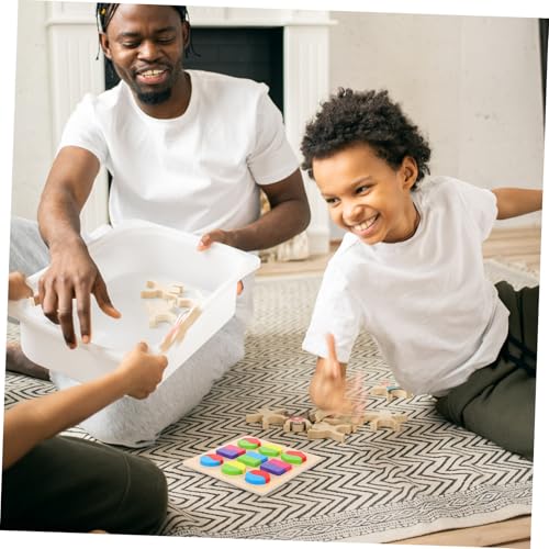 Gatuida Holzpuzzle für Kleinkinder Ab Jahr Geometrische Formen Steckpuzzle aus Holz Pädagogisches Lernspielzeug zur Frühkindlichen von Hand Auge koordination und Sensorischer Entwicklung von Gatuida