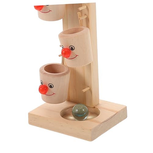 Gatuida Holzspielzeug Kugelbahn mit Bunten Bechern Robustes Marble Ball Drop Hand Auge koordination und Konzentration Tragbar für Familie und Montessori Spielspaß Ab Jahren Gatuida Holzspielzeug Kugelbahn mit Bunten Bechern Robustes Marble Ball Drop Hand Auge koordination und Konzentration Tragbar für Familie und Montessori Spielspaß Ab Jahren von Gatuida