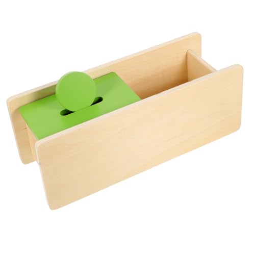 Gatuida Holzspielzeug Lernspielzeug für Junge Mädchen und Kleinkinder Motorische Geschicklichkeit Bunte Münzbox Fördert Hand Auge koordination und Konzentration Vorschule Lernspiel von Gatuida