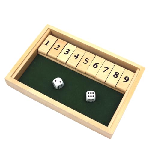Gatuida Holzspielzeug für Personen Digitales Brettspiel Handkoordinationstraining Lernspiel für Familienspiel und Partyspaß Naturfreundliches Holzspielzeug für Ktv und Bar von Gatuida