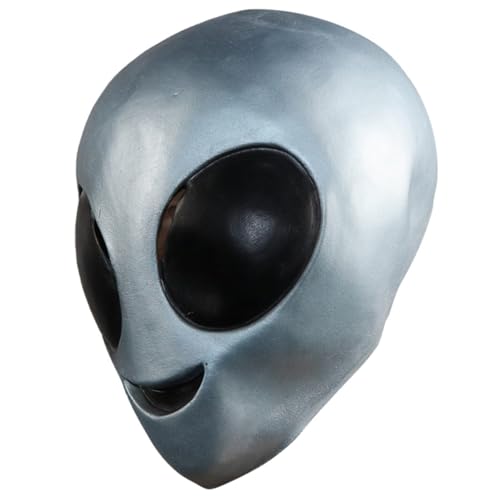 Gatuida Horror Gesichtsmaske Halloween Party Cosplay Requisite Gruselig Karneval Kostüm Zubehör von Gatuida
