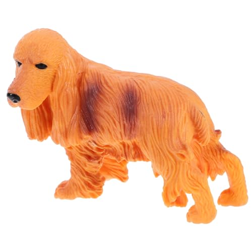 Gatuida Hundemodell Figur im Hundedesign Simulation Welpen Dekoration für Zuhause Büro und Garten Stabil für Miniaturgärten von Gatuida