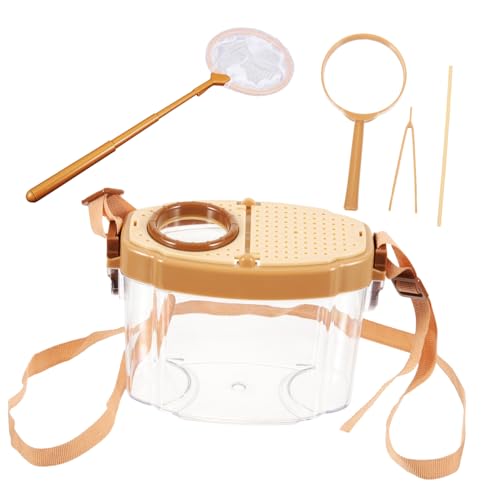 Gatuida Insektenfänger Set mit Lupe und Beobachtungsbox Robustes Outdoor Wissenschafts entdeckerset für Mädchen und Jungen zur Natur Insektenbeobachtung Gatuida Insektenfänger Set mit Lupe und Beobachtungsbox Robustes Outdoor Wissenschafts entdeckerset für Mädchen und Jungen zur Natur Insektenbeobachtung von Gatuida