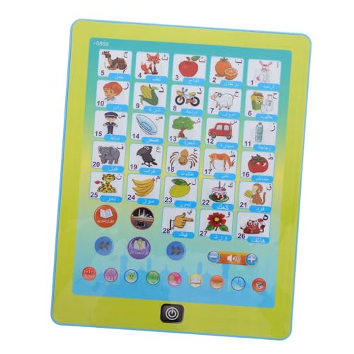 Gatuida Intelligentes Arabisch Lerntablet für Interaktives Alphabet Lernspielzeug mit Arabischer Buchstabenbeherrschung Kinderfreundlich Leicht Tragbar für Frühe Sprachbildung Gatuida Intelligentes Arabisch Lerntablet für Interaktives Alphabet Lernspielzeug mit Arabischer Buchstabenbeherrschung Kinderfreundlich Leicht Tragbar für Frühe Sprachbildung von Gatuida