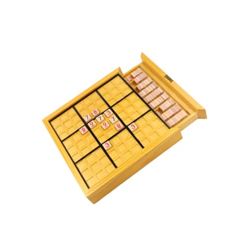 Gatuida Intelligentes Sudoku Holzspiel für Erwachsene und Kreatives Denkspiel mit Zahlen Robustes DIY Puzzlespiel für Familienspiel und Entspannende Geduldsspiele Gatuida Intelligentes Sudoku Holzspiel für Erwachsene und Kreatives Denkspiel mit Zahlen Robustes DIY Puzzlespiel für Familienspiel und Entspannende Geduldsspiele von Gatuida