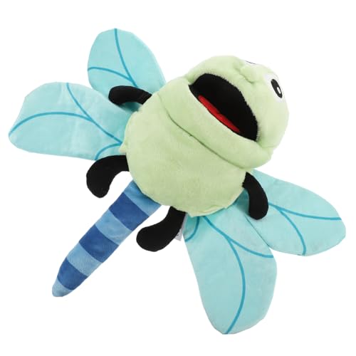 Gatuida Interaktive Libellen Handpuppe aus Plüsch Kuscheliges Storytelling für Weiche Tier Handpuppe für Kreatives Rollenspiel und Eltern Junge Mädchen Interaktion von Gatuida