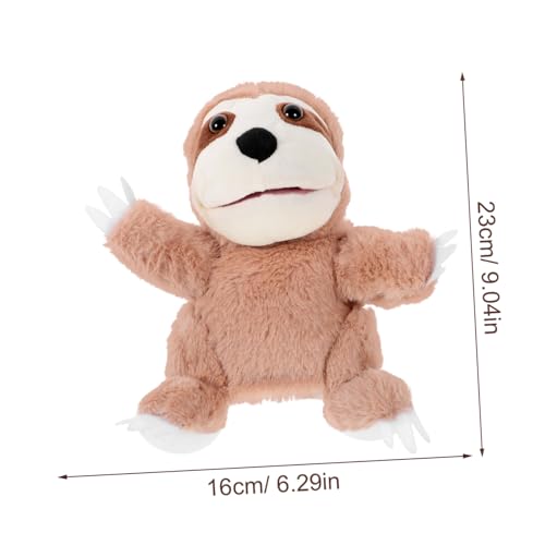 Gatuida Interaktive Plüsch handpuppe Faultier Weiches Kuscheltier aus Sicheren Materialien Handspielzeug für Pädagogisches Erzählen Geschenk für Kindergarten und Zuhause Gatuida Interaktive Plüsch handpuppe Faultier Weiches Kuscheltier aus Sicheren Materialien Handspielzeug für Pädagogisches Erzählen Geschenk für Kindergarten und Zuhause von Gatuida