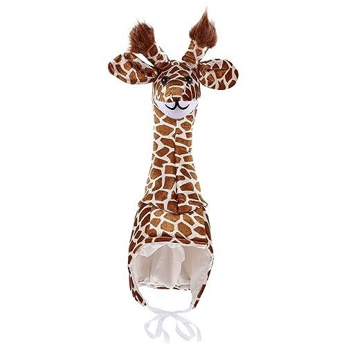 Gatuida Interaktiver Giraffenförmiger Tierhut Performance Kostüm Giraffenhut für Partys, Braun, Size 1 Gatuida Interaktiver Giraffenförmiger Tierhut Performance Kostüm Giraffenhut für Partys, Braun, Size 1 von Gatuida