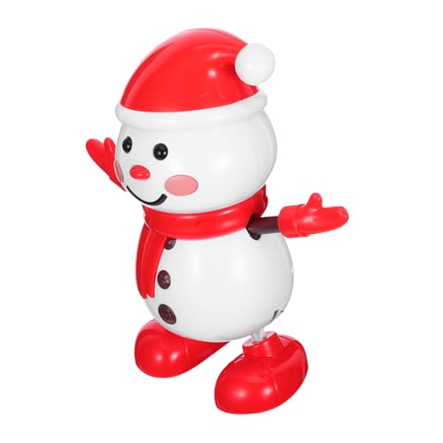 Gatuida Interaktiver Tanzender Schneemann Weihnachtsfigur mit Musikfunktion Batteriebetrieben ohne Batterien Festliche Deko für Weihnachtsfeiern Winterevents und Partygeschenke von Gatuida