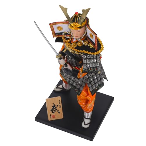 Gatuida Japanische Samurai Puppenfigur Traditionelles als Desktop Dekoration für der Japanischen Kultur Authentische Schreibtischdekoration für Gatuida Japanische Samurai Puppenfigur Traditionelles als Desktop Dekoration für der Japanischen Kultur Authentische Schreibtischdekoration für von Gatuida