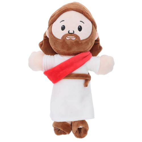 Gatuida Jesus Plüschspielzeug Große Stoffpuppe Weiches Kuscheltier für Religiöse Figur Beruhigendes und Dekokissen von Gatuida