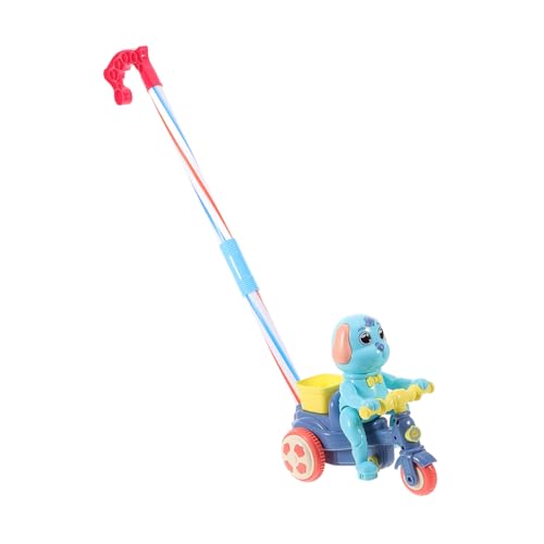 Gatuida Junge Mädchen Lauflernwagen mit Musik und Licht Multifunktionaler Blauer Hund Push Toy Sitz und Laufhilfe für Jungen Robustes für Junge Mädchen und Kleinkinder von Gatuida