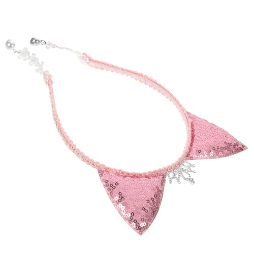 Gatuida Katzenohren Haarreif mit Pailletten und Perlen Niedliches Cosplay Haarband für Mädchen Party Stirnband zum Haare Fixieren und Schminken Accessoire Gatuida Katzenohren Haarreif mit Pailletten und Perlen Niedliches Cosplay Haarband für Mädchen Party Stirnband zum Haare Fixieren und Schminken Accessoire von Gatuida