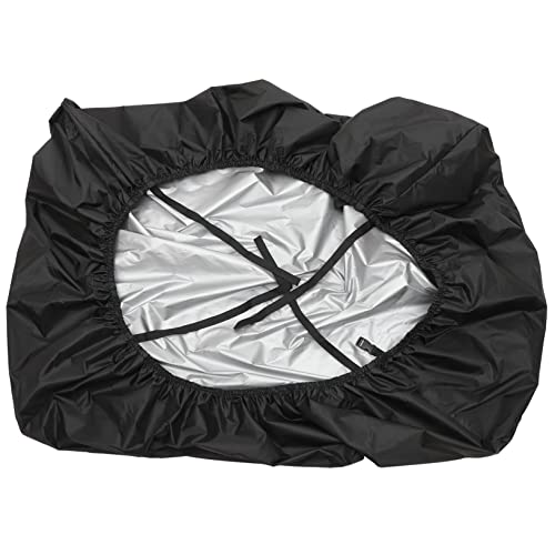 Gatuida Kickerabdeckung Fußball Und Tischtennisplatte Abdeckung Wetterschutz für Kickertisch Abdeckung für Kickertisch tischdecken Tischschutz Tischtuch Tischversorgung Oxford-Stoff Black von Gatuida