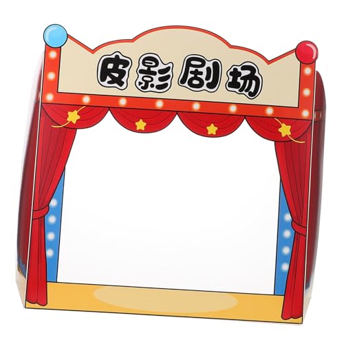 Gatuida Kindergarten Schattenpuppenbühne Puppentheater Requisiten Traditionelle Chinesische Shadow Puppets Family Theater Play Bühne Für Storytelling Und Bildungszwecke von Gatuida