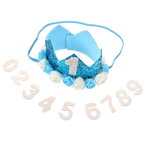 Gatuida Kindergeburtstag Partyhut mit Zahlenkrone Leichtes Oxford Diy Geburtstagszubehör Weiß Bequeme Krone als Foto Requisite für Mädchen und Kinderfeier Gatuida Kindergeburtstag Partyhut mit Zahlenkrone Leichtes Oxford Diy Geburtstagszubehör Weiß Bequeme Krone als Foto Requisite für Mädchen und Kinderfeier von Gatuida