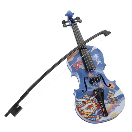 Gatuida Kindergeige Kinderspielzeug-Geige Kindermusikinstrument Instrumentalspielzeug Musikspielzeug für Babys Geigenmodell -Geigeninstrument Musikalisches Plastik Blau Gatuida Kindergeige Kinderspielzeug-Geige Kindermusikinstrument Instrumentalspielzeug Musikspielzeug für Babys Geigenmodell -Geigeninstrument Musikalisches Plastik Blau von Gatuida