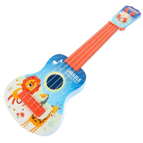 Gatuida Kindgerechte Ukulele für Anfänger und Erwachsene Pädagogisches Musikinstrument aus Sicherem Material zum Üben und Robustes Lernspielzeug Geschenk und Dekoration von Gatuida