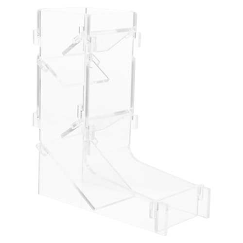 Gatuida Klarer Acryl Würfelturm Set mit Tablett Tragbarer Würfelroller für Brettspiele Einfach zu Bedienen Langlebig für Spielabende Gatuida Klarer Acryl Würfelturm Set mit Tablett Tragbarer Würfelroller für Brettspiele Einfach zu Bedienen Langlebig für Spielabende von Gatuida
