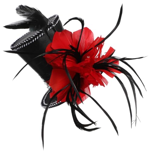 Gatuida Kleiner Hut Stirnband für Frauen Zylinderhüte Haarband Kostüm Accessoire für Halloween Partys Leicht Langlebig Gatuida Kleiner Hut Stirnband für Frauen Zylinderhüte Haarband Kostüm Accessoire für Halloween Partys Leicht Langlebig von Gatuida