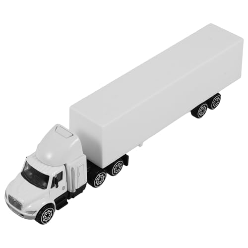 Gatuida Kleines Container Truck Modell aus Legierung Miniaturfahrzeug für Desktop Dekoration Realistische Details für Sammler für Autofans für Wohnzimmer und Büro Gatuida Kleines Container Truck Modell aus Legierung Miniaturfahrzeug für Desktop Dekoration Realistische Details für Sammler für Autofans für Wohnzimmer und Büro von Gatuida
