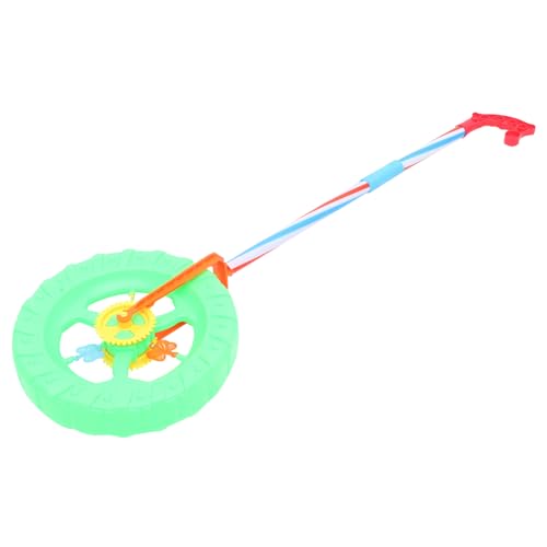 Gatuida Kleinkind schiebt das Rad Lauflernspielzeug lernt Laufspielzeug Push-Pull-Laufspielzeug Lauflernhilfe lernspielzeug Ziehstange Trolley- Walker PVC von Gatuida