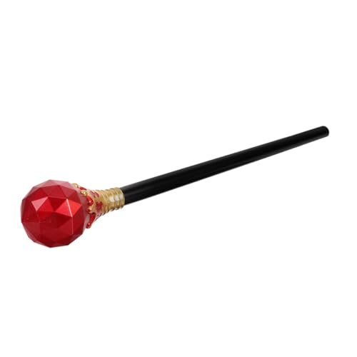 Gatuida Königlicher Zauberstab für Gold Rot Langlebig Leicht für Halloween Kostümpartys und Rollenspiele Party Accessoire Gatuida Königlicher Zauberstab für Gold Rot Langlebig Leicht für Halloween Kostümpartys und Rollenspiele Party Accessoire von Gatuida