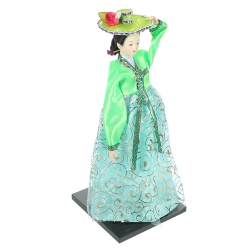 Gatuida Koreanische Stil Puppe im Hanbok Outfit Handgefertigte Dekoration Farbenfrohes Design für Kunstliebhaber für Schreibtisch und Zufällige Farbe Zufällige Farbe Gatuida Koreanische Stil Puppe im Hanbok Outfit Handgefertigte Dekoration Farbenfrohes Design für Kunstliebhaber für Schreibtisch und Zufällige Farbe Zufällige Farbe von Gatuida