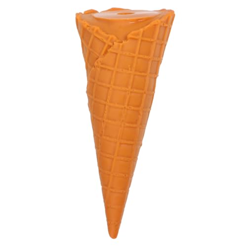 Gatuida Künstlicher Eiscreme Cone Realistisches Fotorequisit für Geburtstags und Hochzeitsfeiern Dekorationsobjekt für Dessertpräsentationen Großes Karamellfarbenes Modell Gatuida Künstlicher Eiscreme Cone Realistisches Fotorequisit für Geburtstags und Hochzeitsfeiern Dekorationsobjekt für Dessertpräsentationen Großes Karamellfarbenes Modell von Gatuida
