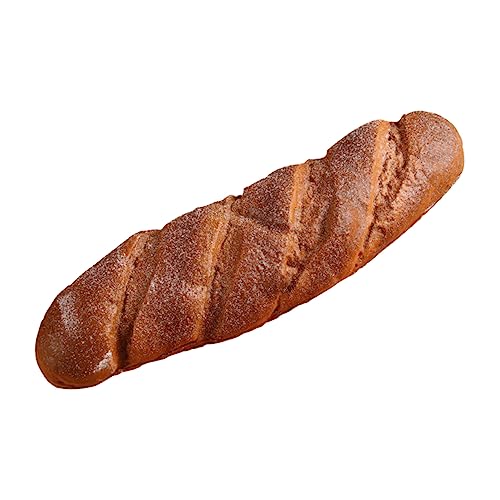 Gatuida Künstliches Brot Modell Realistisches Dekorationsobjekt für Fotografie Veranstaltungen Täuschend Echt aus Hochwertigem PU Material für Lehrzwecke Tischornament Gatuida Künstliches Brot Modell Realistisches Dekorationsobjekt für Fotografie Veranstaltungen Täuschend Echt aus Hochwertigem PU Material für Lehrzwecke Tischornament von Gatuida